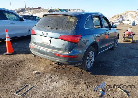 2016 Audi Q5 2.0T Premium from USA, damaged, VIN WA1L2AFP1GA089657